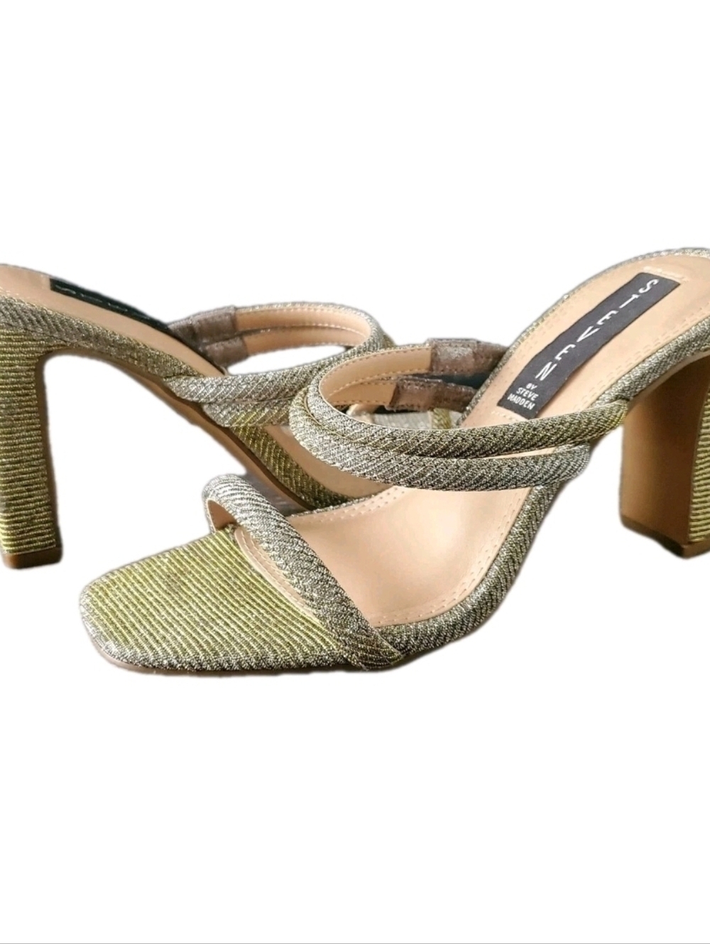 NEW Steven by Steve Madden Metallic Sandals